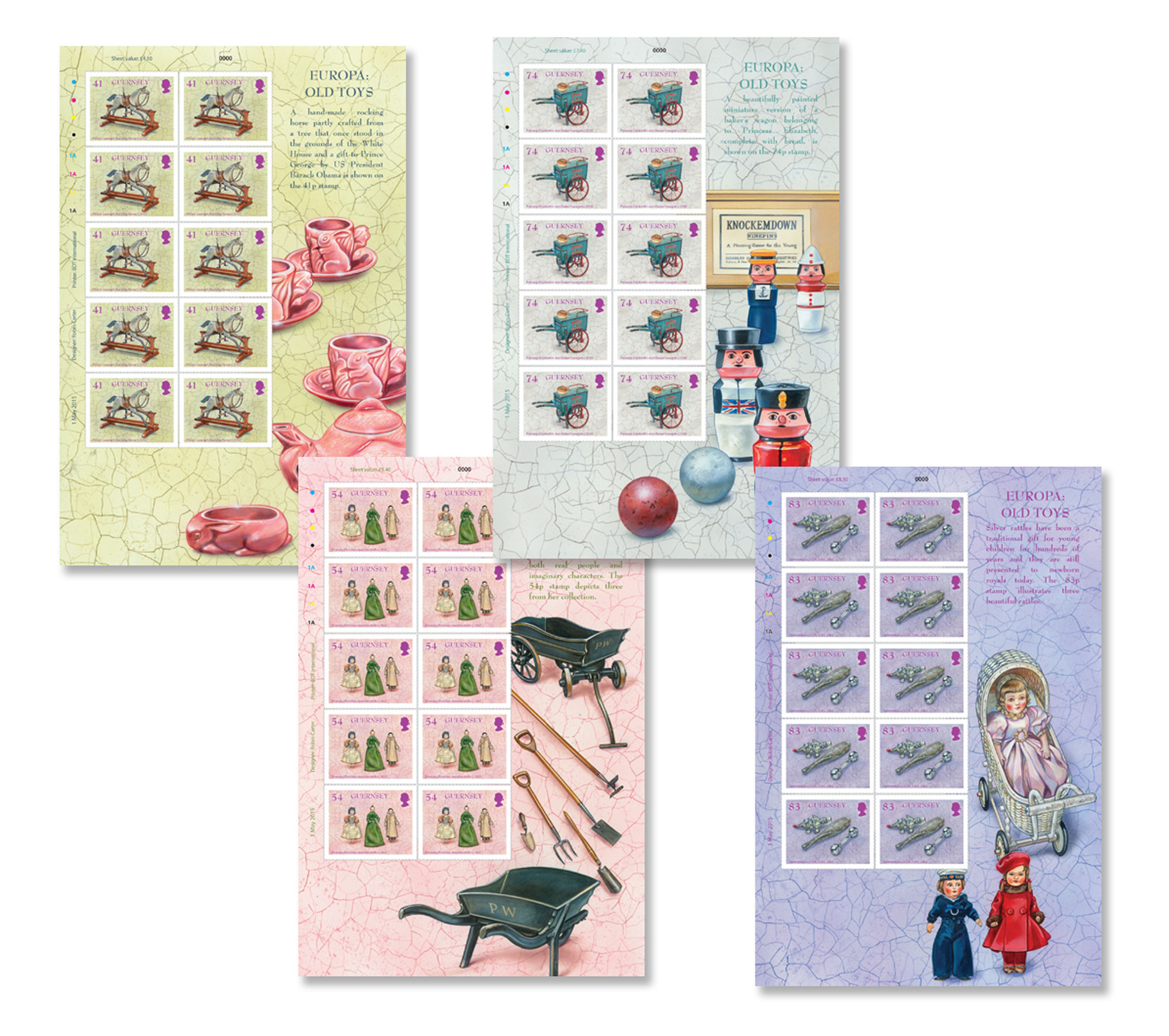 Sheets of 10 (Non Logo Sheets)